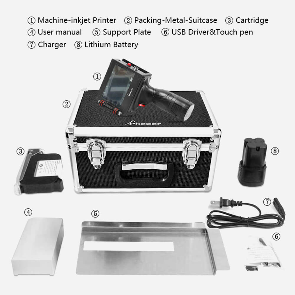P20 Large Character Portable Inkjet Printer